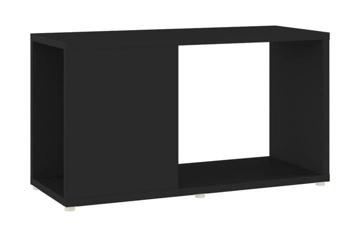TV-bänk svart 60x24x32 cm spånskiva - Svart - Alla Möbler - Förvaring - Tv bänkar
