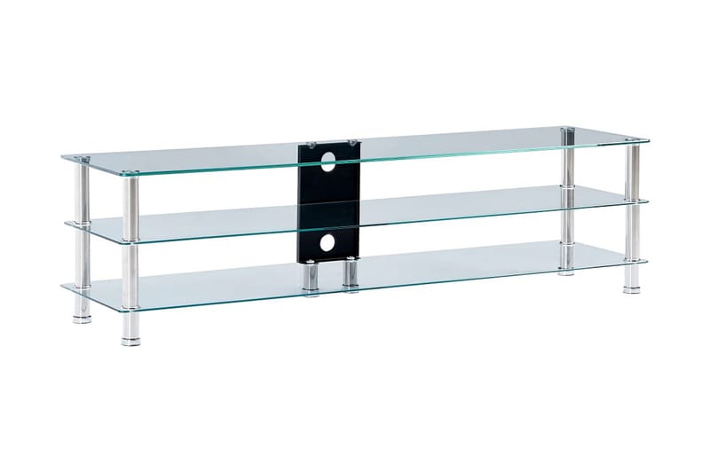 TV-bänk transparent 150x40x40 cm härdat glas - Transparent - Alla Möbler - Förvaring - Tv bänkar