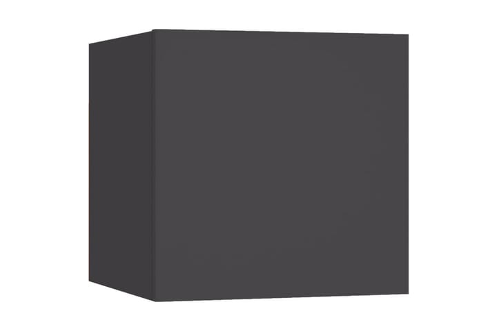 Väggmonterat tv-bänk grå 30,5x30x30 cm - Grå - Alla Möbler - Förvaring - Tv bänkar