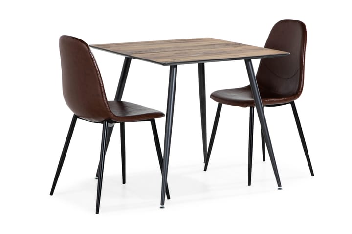 Marcelen Matbord  2 st Nibe Matstol - Alla Möbler - Matgrupper - Matgrupper med 2 stolar