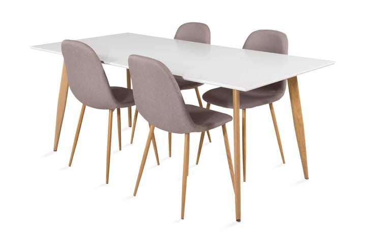 Ambros Matgrupp 180 cm med 4 Matstolar - Alla Möbler - Matgrupper - Matgrupper med 4 stolar