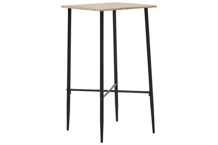 Bargrupp 5 delar tyg ljusgrå - Grå - Alla Möbler - Matgrupper - Matgrupper med 4 stolar