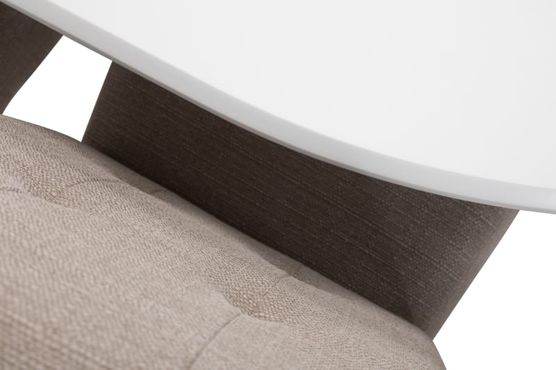 Lisa Matbord med 4 st Dala stolar - Beige/Ek - Alla Möbler - Matgrupper - Matgrupper med 4 stolar