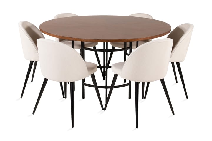Copenhagen Matgrupp med 6 Chantrell Matstolar Manchester Sva - Furniture Fashion - Alla Möbler - Matgrupper - Matgrupper med 6 stolar