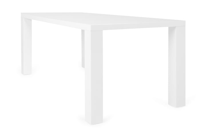 Inez Matgrupp 180 cm med 6 Stolar - Vit/Svart Konstläder - Alla Möbler - Matgrupper - Matgrupper med 6 stolar