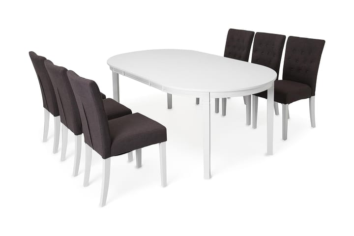 Lisa Matgrupp med 6 st Moa Stol - Alla Möbler - Matgrupper - Matgrupper med 6 stolar