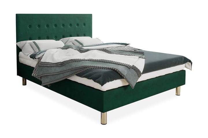 Lux Kontinentalsäng 120x204 cm - Grön - Alla Möbler - Sängar - Kontintentalsängar