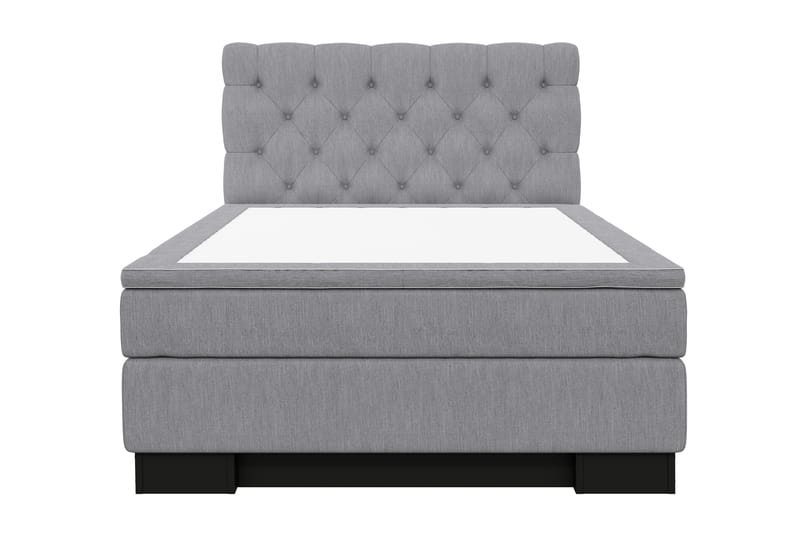 Regent Lyx Komplett Sängpaket 120x200 - Ljusgrå - Alla Möbler - Sängar - Sängar med förvaring