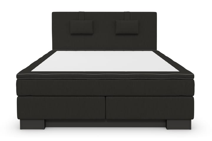 Regent Lyx Komplett Sängpaket 160 cm - Svart - Alla Möbler - Sängar - Kontintentalsängar