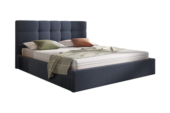 Teverga Förvaringssäng 160x200 cm - Mörkblå - Alla Möbler - Sängar - Sängar med förvaring