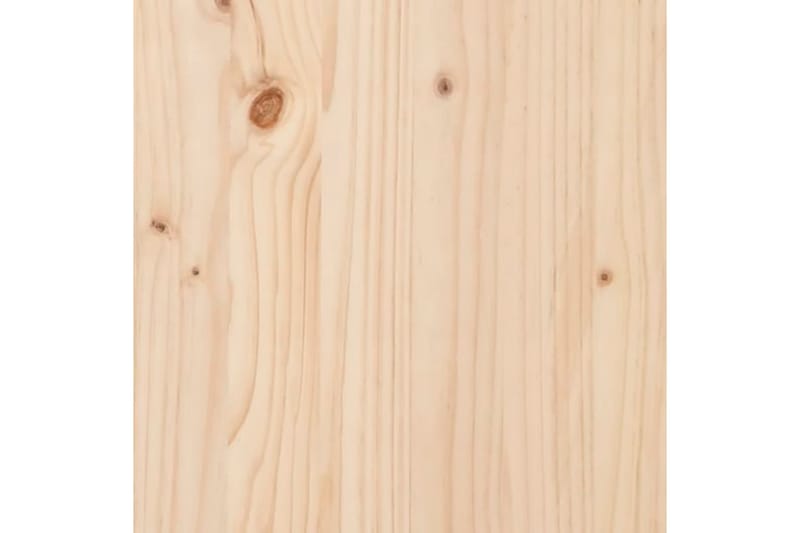 Sängram massivt trä 75x190 cm liten enkelsäng - Brun - Alla Möbler - Sängar - Sängramar & sängstommar