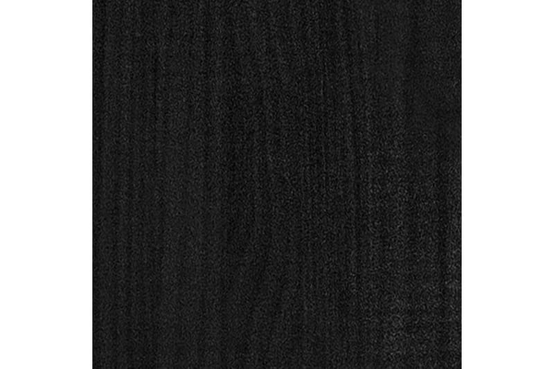 808122 sängskåp 2 st svart 40x30,5x40 cm massivt furu trä - Svart - Alla Möbler - Sängar - Sängskåp