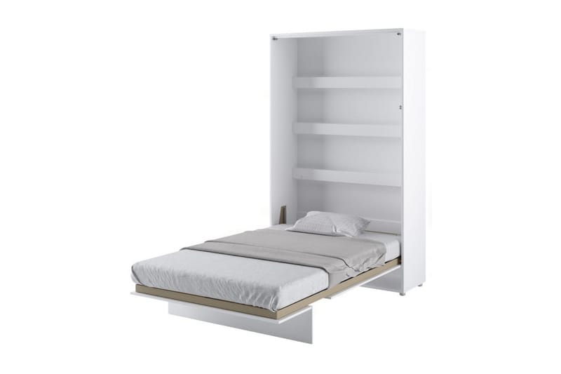 Sängskåp 120x200 cm Vertikal Vit - Bed Concept - Alla Möbler - Sängar - Sängskåp