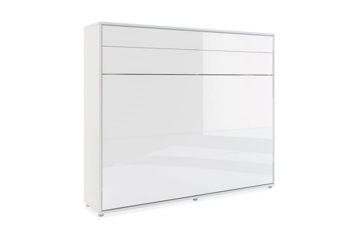Sängskåp 160x200 cm Vit Högglans - Bed Concept - Alla Möbler - Sängar - Sängskåp
