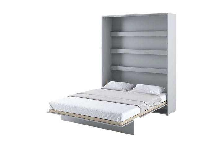 Sängskåp 160x200 cm Vit Högglans - Bed Concept - Alla Möbler - Sängar - Sängskåp