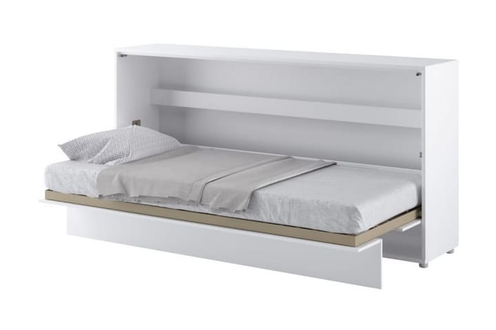 Sängskåp 90x200 cm Horisontellt Vit - Bed Concept - Alla Möbler - Sängar - Sängskåp