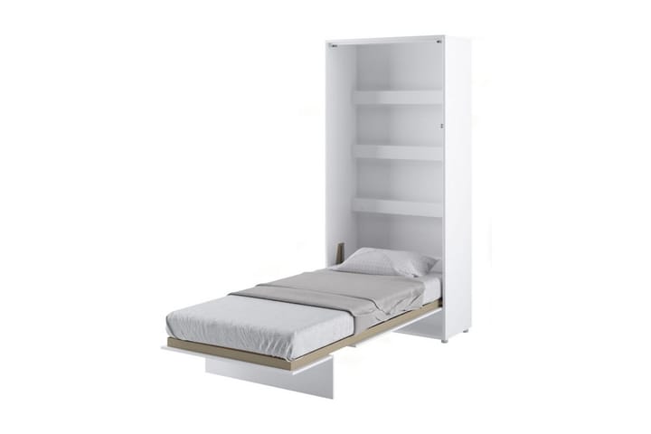 Sängskåp 90x200 cm Vertikal Vit - Bed Concept - Alla Möbler - Sängar - Sängskåp