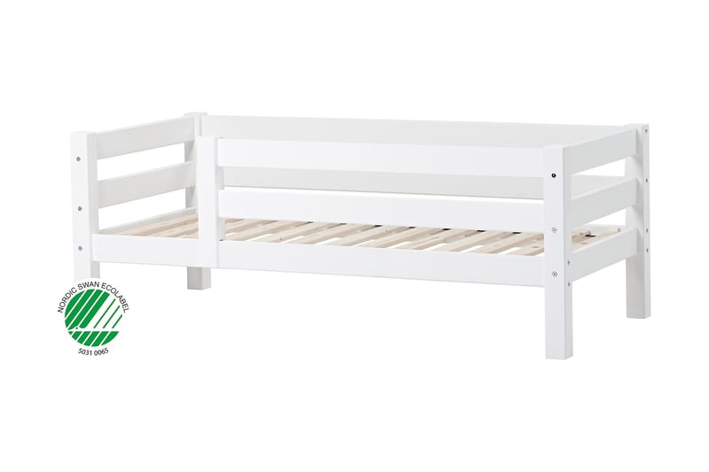 Kullaberg Barnsäng med säkerhetsräcke 169x79 cm - Vit - Alla Möbler - Sängar - Våningssängar