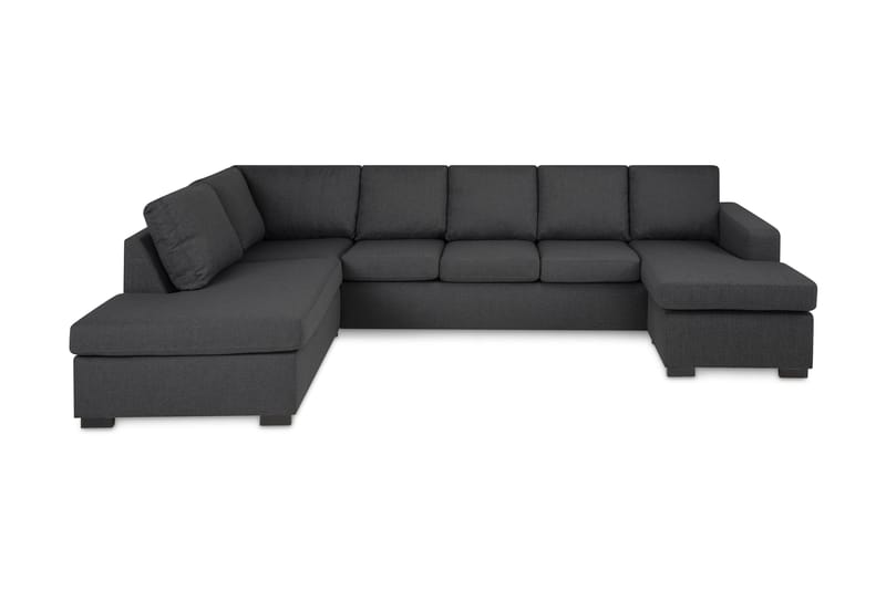 Nova U-soffa XL Divan Höger - Mörkgrå - Alla Möbler - Förvaring - Köksöar