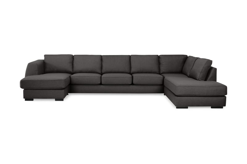 Verner U-soffa Large med Divan Vänster - Mörkgrå - Alla Möbler - Soffor - U-soffor