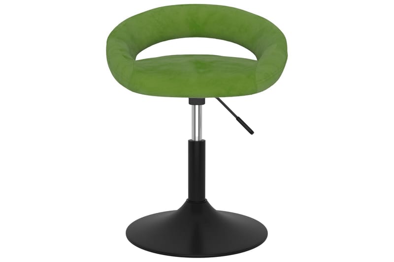 Snurrbara matstolar 2 st ljusgrön sammet - Grön - Alla Möbler - Stolar - Matstolar