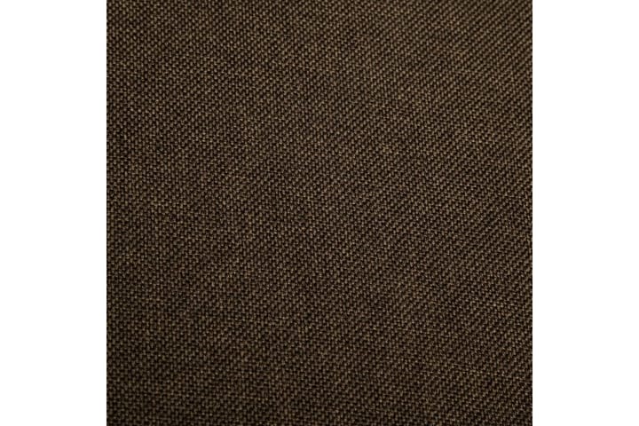 Snurrbara matstolar 6 st mörkbrun tyg - Brun - Alla Möbler - Stolar - Matstolar