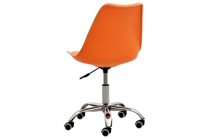 Kontorsstol orange konstläder - Orange - Alla Möbler - Stolar - Skrivbordsstolar