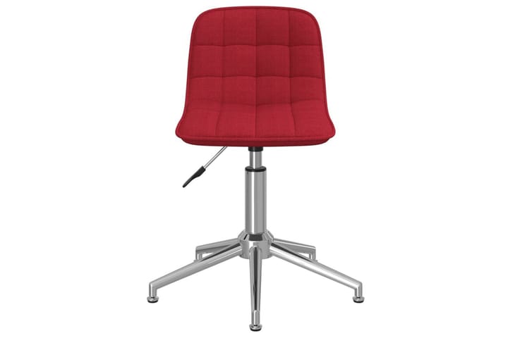 Snurrbar kontorsstol vinröd tyg - Röd - Alla Möbler - Stolar - Skrivbordsstolar