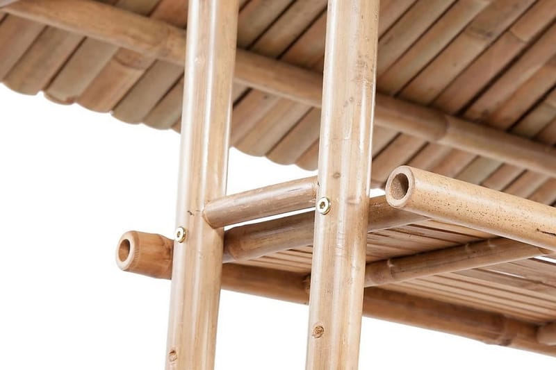 Caféset 3 delar bambu - Brun - Alla Möbler - Utemöbler - Balkongmöbler
