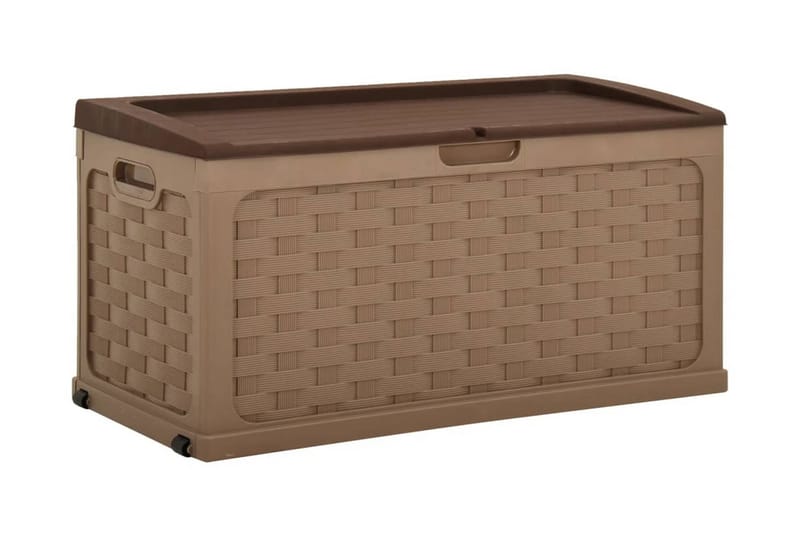 Dynbox 335 liter brun PP - Brun - Alla Möbler - Utemöbler - Dynboxar & möbelskydd