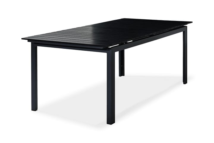 Tunis Förlängningsbart Matbord 220-280x100 cm - Svart/Svart - Alla Möbler - Utemöbler - Konstrottingmöbler