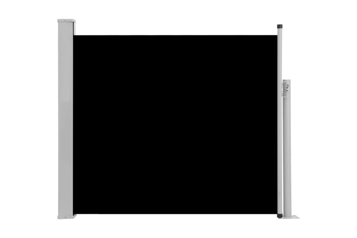 Infällbar sidomarkis 100x300 cm svart - Svart - Alla Möbler - Utemöbler - Övrigt utomhus