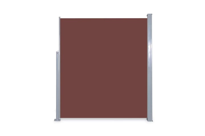 Infällbar sidomarkis 160x300 cm brun - Brun - Alla Möbler - Utemöbler - Övrigt utomhus