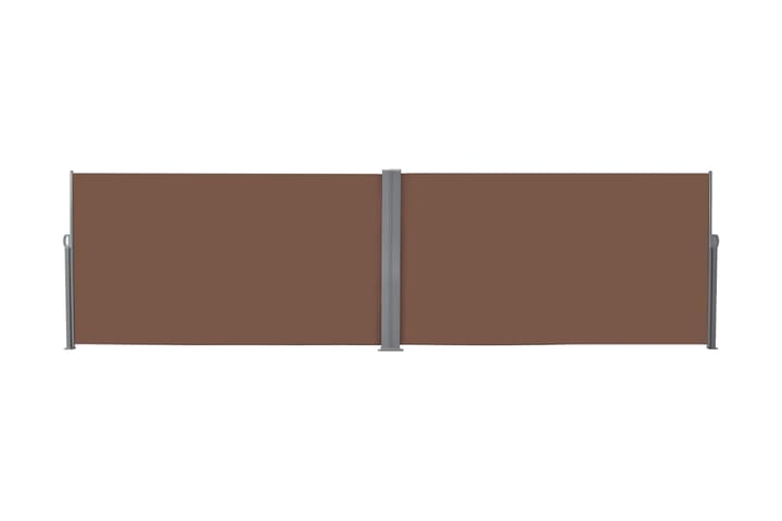 Infällbar sidomarkis 160x600 cm brun - Brun - Alla Möbler - Utemöbler - Övrigt utomhus