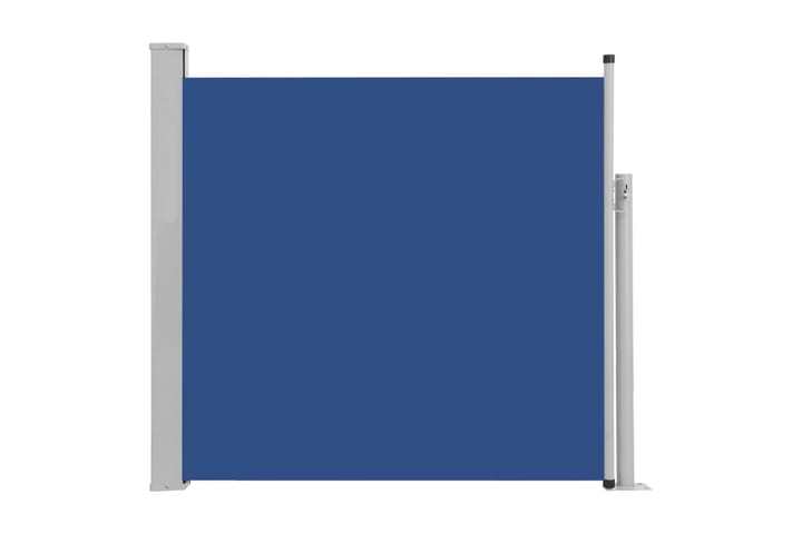 Infällbar sidomarkis 170x300 cm blå - Blå - Alla Möbler - Utemöbler - Övrigt utomhus