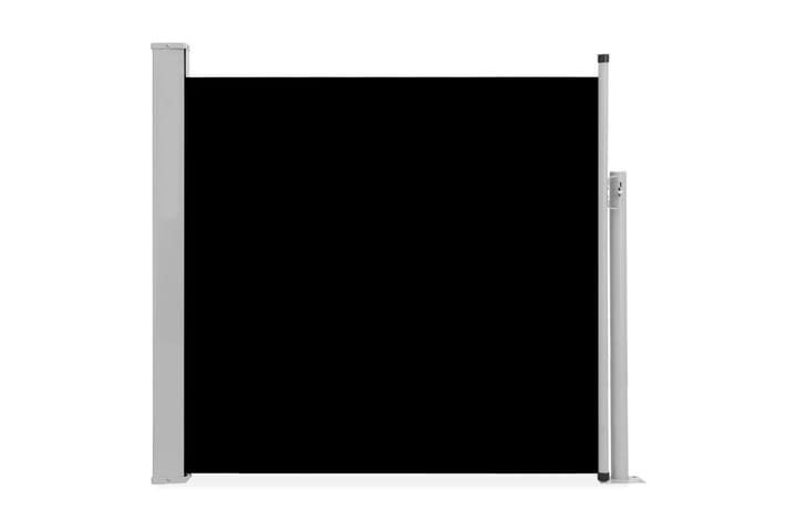 Infällbar sidomarkis 170x300 cm svart - Svart - Alla Möbler - Utemöbler - Övrigt utomhus