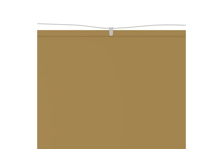 Markis vertikal beige 140x800 cm oxfordtyg - Beige - Alla Möbler - Utemöbler - Övrigt utomhus