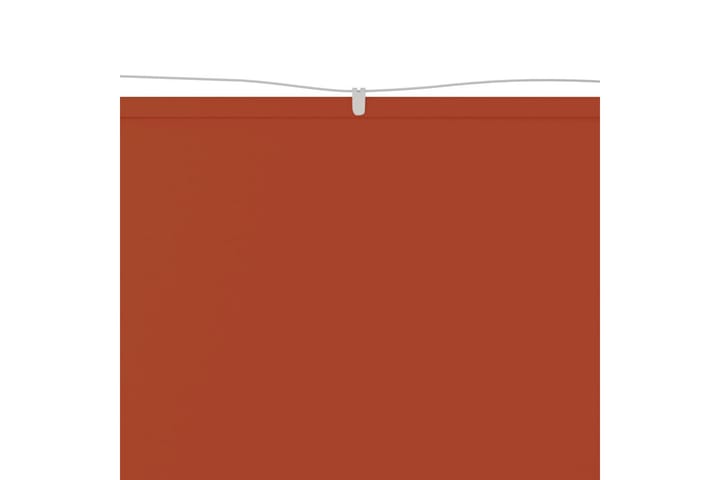 Markis vertikal terrakotta 100x420 cm oxfordtyg - Röd - Alla Möbler - Utemöbler - Övrigt utomhus