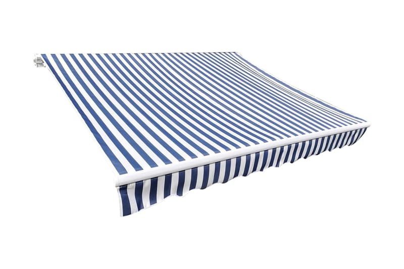 Markisduk 6x3 m blå & vit (utan ram) - Blå - Alla Möbler - Utemöbler - Övrigt utomhus