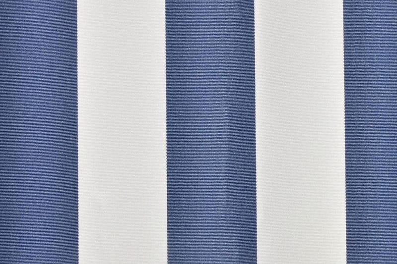Markisduk 6x3 m blå & vit (utan ram) - Blå - Alla Möbler - Utemöbler - Övrigt utomhus