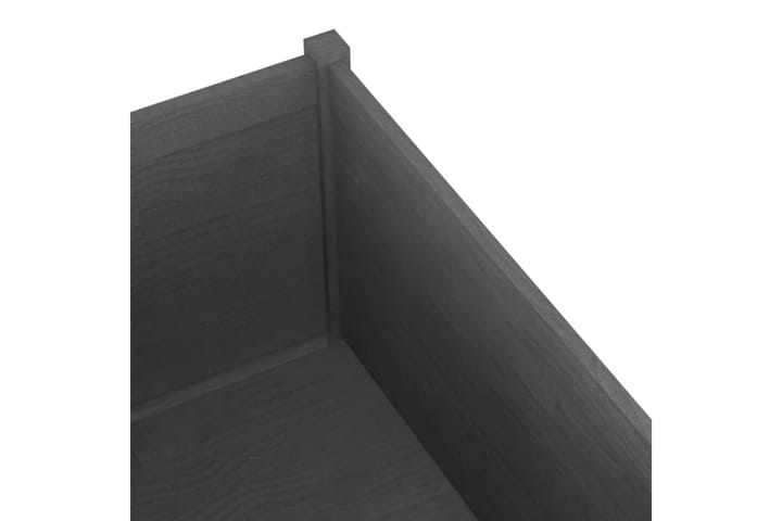 Odlingslåda grå 150x50x70 cm massivt furuträ - Grå - Alla Möbler - Utemöbler - Övrigt utomhus