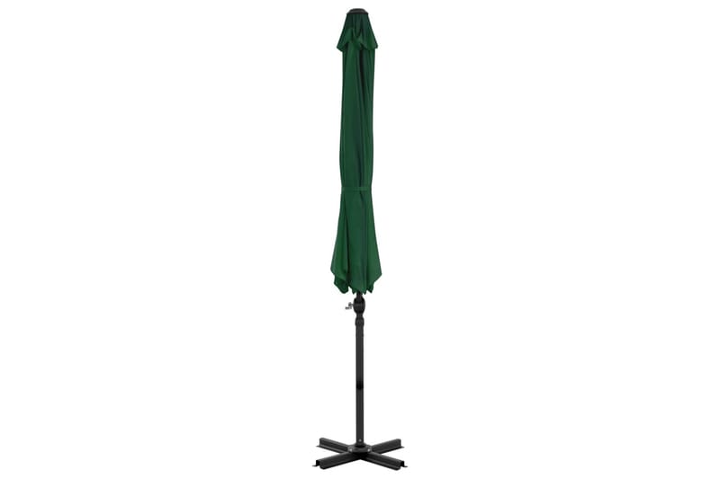Frihängande parasoll med aluminiumstång grön 300 cm - Grön - Alla Möbler - Utemöbler - Parasoller