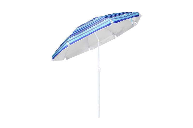 HI Strandparasoll 200 cm randigt blått - Blå - Alla Möbler - Utemöbler - Parasoller