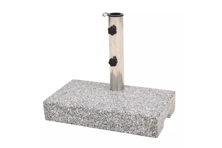 Parasollfot granit rektangulär 25 kg - Grå - Alla Möbler - Utemöbler - Parasoller