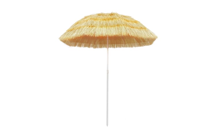 Strandparasoll naturlig 180 cm Hawaii-stil - Beige - Alla Möbler - Utemöbler - Parasoller