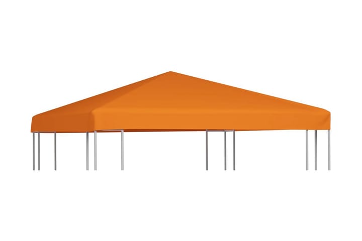 Paviljongtak 310 g/m² 3x3 m orange - Orange - Alla Möbler - Utemöbler - Paviljonger