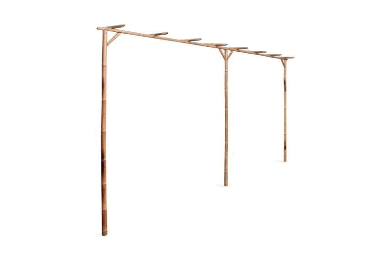 Pergola bambu 385x40x205 cm - Brun - Alla Möbler - Utemöbler - Pergola