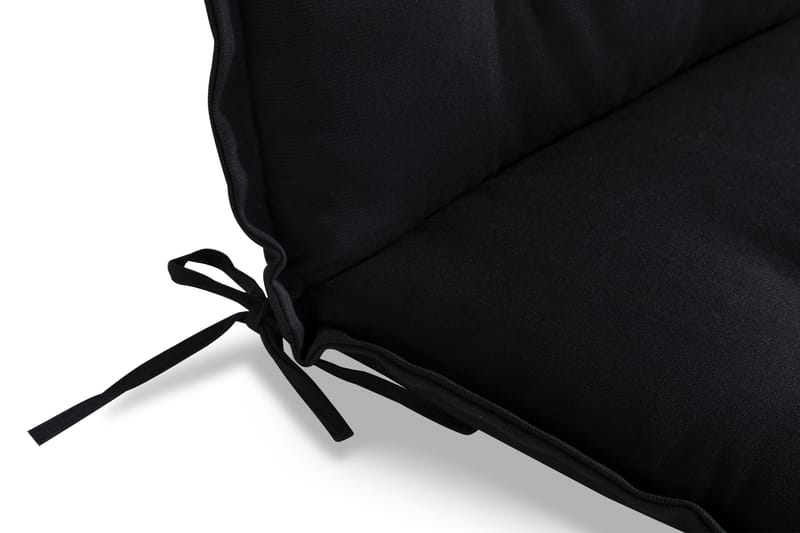 Båstad Matgrupp 220-280 cm + 6 st Positionsstol Lyx - Svart Teak - Alla Möbler - Utemöbler - Trämöbler