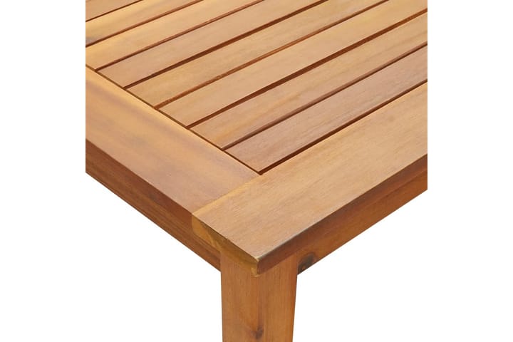 Trädgårdsbord 200x90x74 cm massivt akaciaträ - Brun - Alla Möbler - Utemöbler - Trämöbler